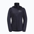 Jack Wolfskin Stormy Point 2L női esőkabát grafit 7