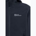 Jack Wolfskin gyermek softshell dzseki Fourwinds éjszakai kék 9
