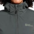 Női softshell dzseki Jack Wolfskin Windhain Hoody pala zöld 4