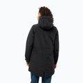 Jack Wolfskin női télikabát Talforst Parka fekete 2