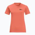 Női trekking póló Jack Wolfskin Essential meleg borostyánsárga 3