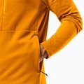 Férfi Jack Wolfskin Kolbenberg kapucnis Fz fleece pulóver sáfrányvirág 5
