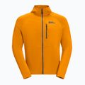 Férfi Jack Wolfskin Kolbenberg kapucnis Fz fleece pulóver sáfrányvirág 6