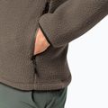 Jack Wolfskin férfi gyapjúkabát Kammweg Pile Fz hideg kávé 5