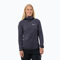 Jack Wolfskin női gyapjú kabát Kolbenberg Hooded Fz grafit