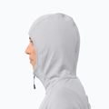Jack Wolfskin női gyapjú kabát Kolbenberg Hooded Fz cool szürke 3