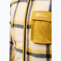 Jack Wolfskin férfi fleece pulóver Felslicht Check panna cotta 3