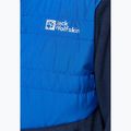Jack Wolfskin Haldor Hybrid ropogós kobalt gyermek kabát 3