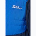 Jack Wolfskin Haldor Hybrid ropogós kobalt gyermek kabát 5