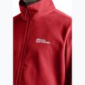 Férfi Jack Wolfskin Taunus Fz fleece melegítőfelső adrenalin piros 5