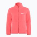 Gyermek polár pulóver Jack Wolfskin Taunus sunset coral