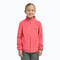 Gyermek polár pulóver Jack Wolfskin Taunus sunset coral 12