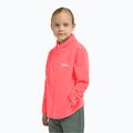 Gyermek polár pulóver Jack Wolfskin Taunus sunset coral 15