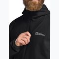 Férfi Jack Wolfskin Prelight Trail Hoody fekete 5