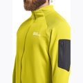 Jack Wolfskin Prelight Full Zip férfi trekking dzseki chartreuse 4