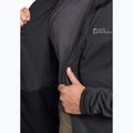 Férfi Jack Wolfskin Kolbenberg kapucnis, teljes cipzáras fantom fleece pulóver 6