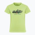 Jack Wolfskin Gyermek Hiking Graphic póló menő matcha nyomtatással 5