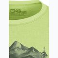 Jack Wolfskin Gyermek Hiking Graphic póló menő matcha nyomtatással 7