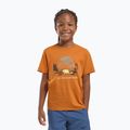 Jack Wolfskin gyerek póló Graphic Cotton T print soft amber 5