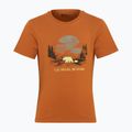 Jack Wolfskin gyerek póló Graphic Cotton T print soft amber 7