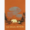 Jack Wolfskin gyerek póló Graphic Cotton T print soft amber 11