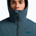 Férfi esőkabát Jack Wolfskin Pamir alumíniumkék 4