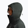 Női esőkabát Jack Wolfskin Icecape 2L Down Ins Rds pala zöld 4