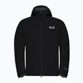 Férfi esőkabát Jack Wolfskin Icecape 2L Down Ins Rds fekete 7