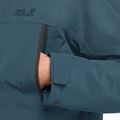 Férfi bélelt dzseki Jack Wolfskin Glacier Shield aluminium kék 4