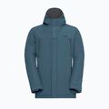 Férfi bélelt dzseki Jack Wolfskin Glacier Shield aluminium kék 7