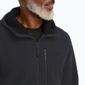 Férfi túrapulóver Jack Wolfskin Lake Ridge kapucnis fekete 5