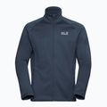 Férfi túrapulóver Jack Wolfskin Peak District Full Zip midnight sky 7