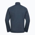 Férfi túrapulóver Jack Wolfskin Peak District Full Zip midnight sky 8