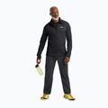 Férfi túrapulóver Jack Wolfskin Peak District Full Zip fekete 2