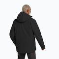 Férfi 3 az 1-ben dzseki Jack Wolfskin Icecape 3In1 Down Rds fekete 3