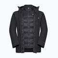 Férfi 3 az 1-ben dzseki Jack Wolfskin Icecape 3In1 Down Rds fekete 12