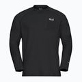 Férfi hosszú ujjú Jack Wolfskin Prelight Trail Crew fekete 5