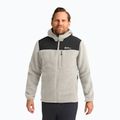 Férfi Jack Wolfskin Kammweg Pile Fz polár pulóver világos homokszínben
