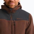 Férfi polár pulóver Jack Wolfskin Kammweg Pile Fz hot choc 4