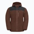 Férfi polár pulóver Jack Wolfskin Kammweg Pile Fz hot choc 7