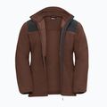 Férfi polár pulóver Jack Wolfskin Kammweg Pile Fz hot choc 9