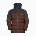 Férfi pehelykabát Jack Wolfskin Nebelhorn Down Hoody hot choc 7