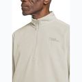 Férfi túrapulóver Jack Wolfskin Taunus Hz pale sand 4