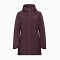 Női esőkabát Jack Wolfskin Heidelstein Ins amaranth 7