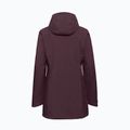Női esőkabát Jack Wolfskin Heidelstein Ins amaranth 8