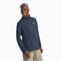 Férfi Jack Wolfskin Taunus Fz polár pulóver midnight sky