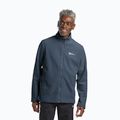 Férfi Jack Wolfskin Winterstein Fz polár pulóver midnight sky