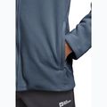 Férfi Jack Wolfskin Winterstein Fz polár pulóver midnight sky 5