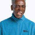 Férfi Jack Wolfskin Taunus Fz polár pulóver aurora blue 4