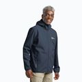 Férfi softshell dzseki Jack Wolfskin Bornberg Hoody midnight sky